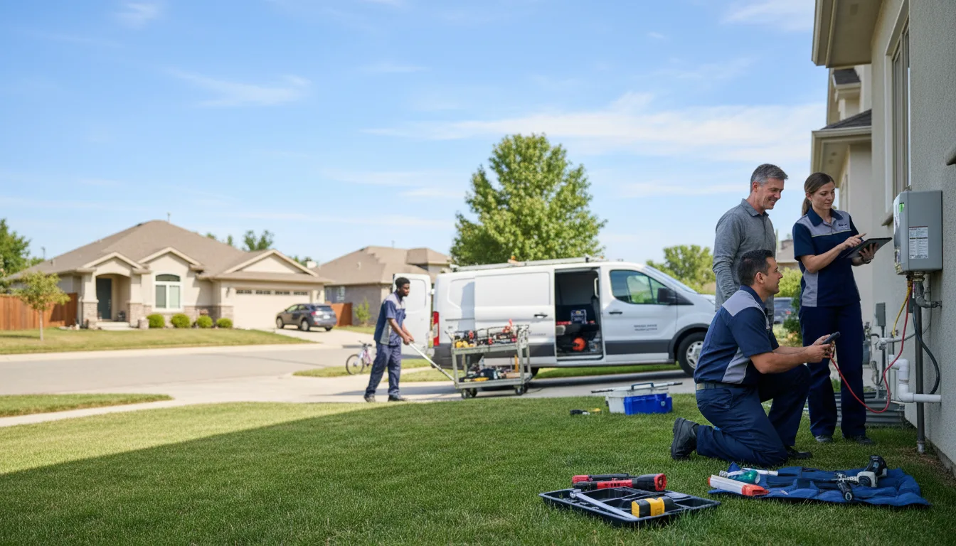 Tankless water heater service in Lapoint, UT